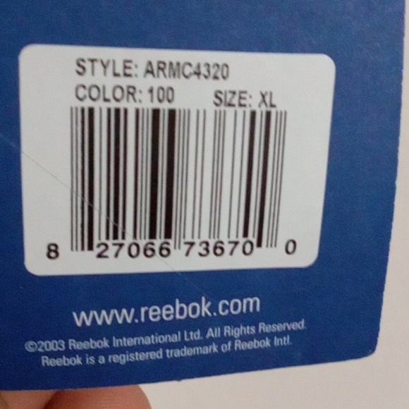 All white terrycloth Reebok Tracksuit size xl. - Picture 12 of 12